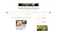 Desktop Screenshot of insidekarenskitchen.com